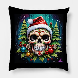 SANTA SKULL Pillow