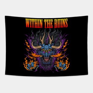 WITHIN THE RUINS MERCH VTG Tapestry