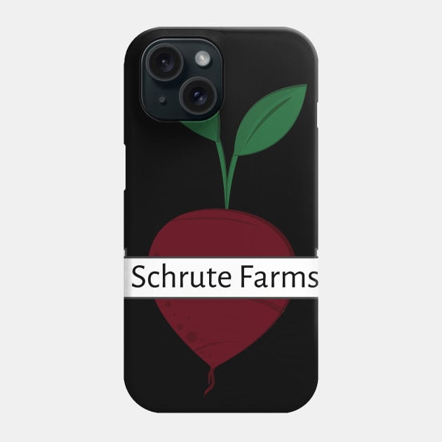 schrute farms logo Phone Case by Lindseysdesigns