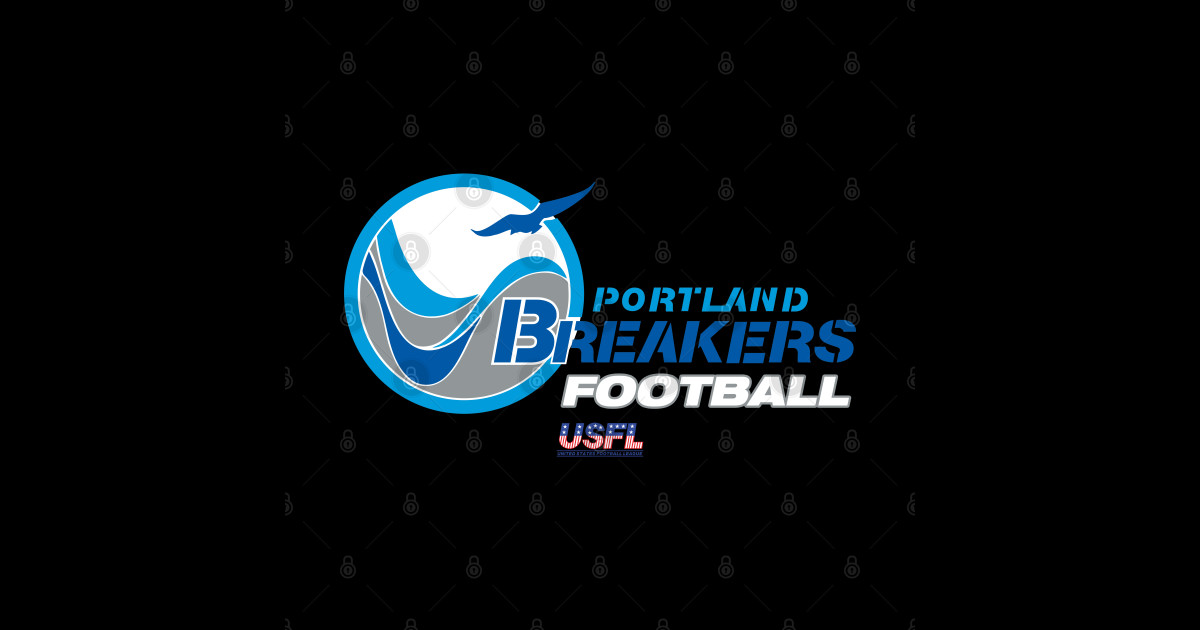 Portland Breakers Football Portland Breakers Sticker TeePublic