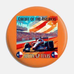 Circuit of the Americas, Austin GP, Texas, formula 1, usa grand prix Pin