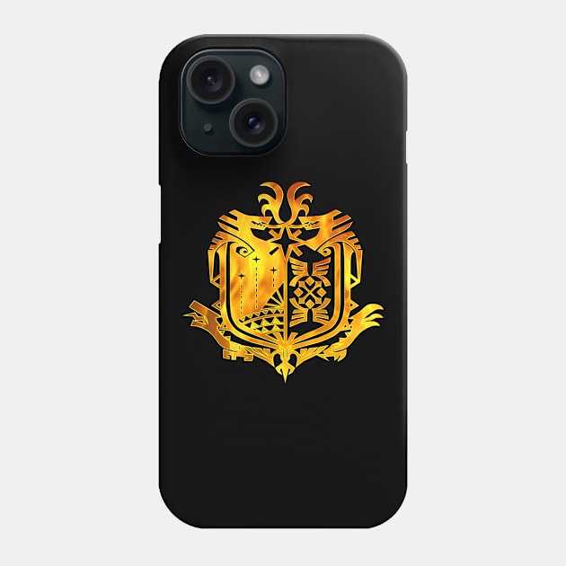 MHW Burning Emblem Phone Case by CCDesign