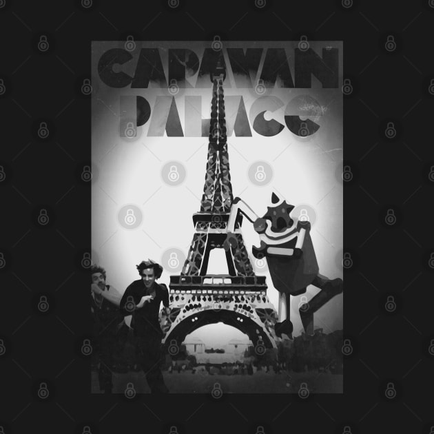 Caravan Palace - Running From The Robot by Backwoods Design Co