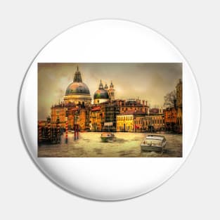 Sunset on the Grand Canal Venice Pin