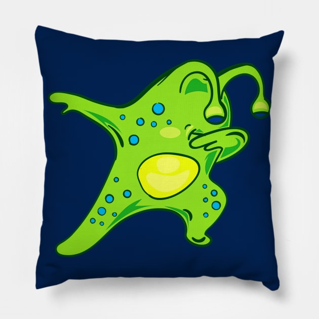 Alien Dabbing Pillow by koolteas
