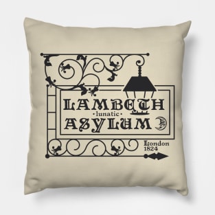 Lambeth Asylum from the Wolfman 2010 Pillow