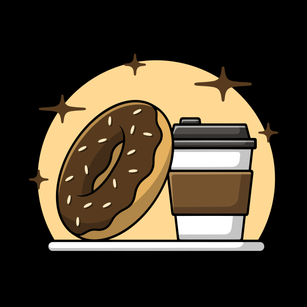 Coffee and Donut by oziazka