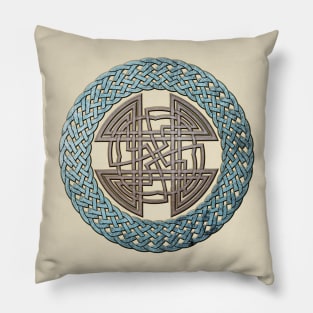 Burnished Bronze Celtic Brand 2 Pillow