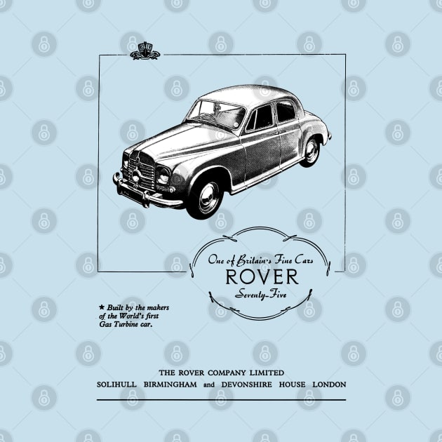 ROVER 75 - advert by Throwback Motors