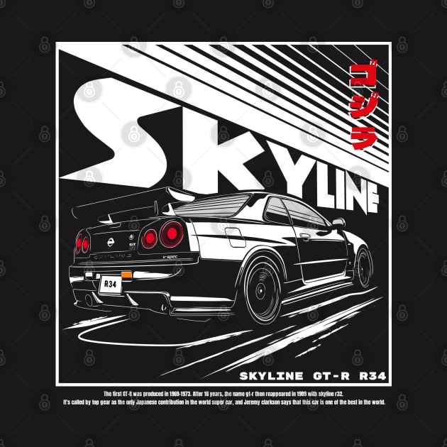 Skyline R34 by Rezall Revolution