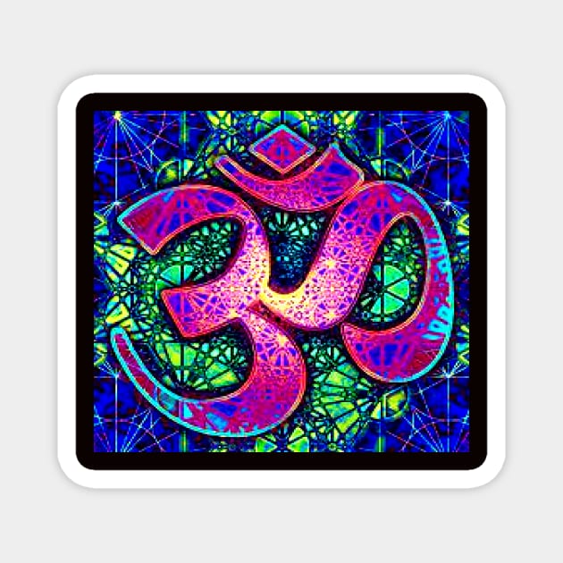 Energetic Hope Magnet by The Psychedelic Ohm
