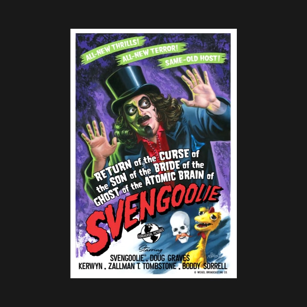 Svengoolie return of the curse by CelestialCharmCrafts