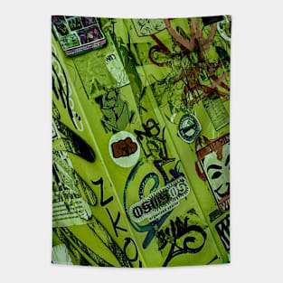 Street Art Stickers Graffiti Tag NYC Tapestry