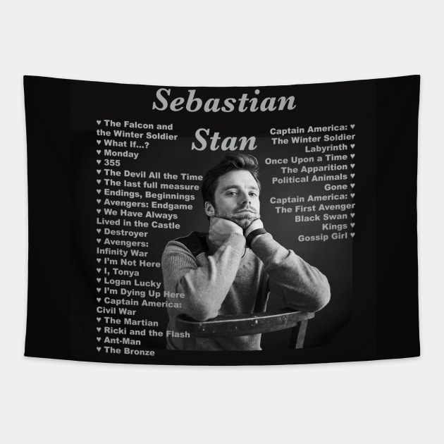 Sebastian Stan Tapestry by GraceC