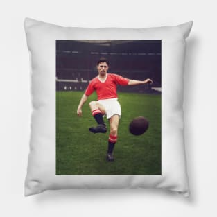 Roger Byrne Busby Babe Pillow