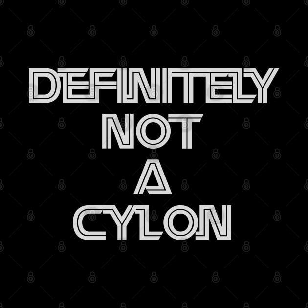 BSG Definitely Not A Cylon by Spatski