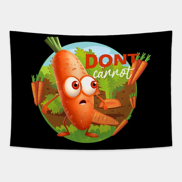 I Don't Carrot All Tapestry by ArtRoute02