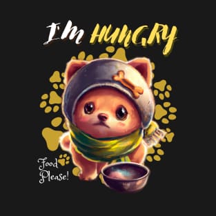 Cute Hungry Puppy T-Shirt