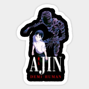 Ajin - Sato Sticker for Sale by MangaDoctor