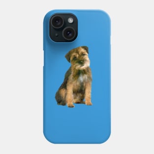 A Border Terrier - Just the Dog. Phone Case