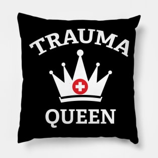 Trauma Queen ER Nurse Pillow