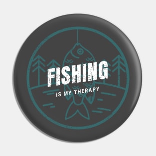 Fishing is my therapy 8 Pin