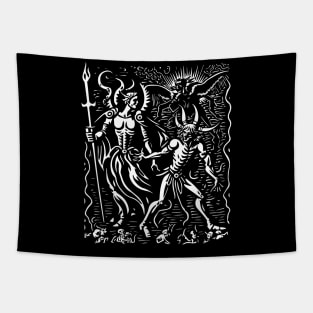 Medieval Daemon #6 Tapestry