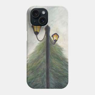 Farola en navidad Phone Case