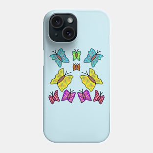 Colorful Butterflies Pattern Phone Case