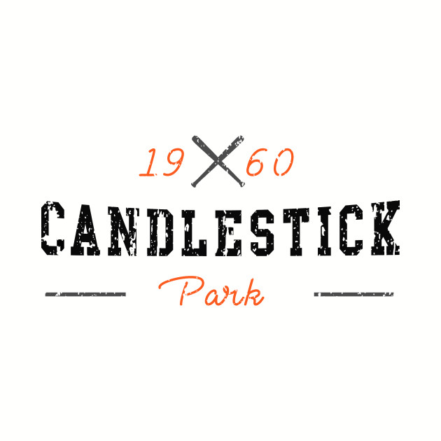 Candlestick Park San Francisco Giants TShirt TeePublic