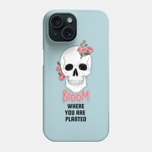 Bloom Skull 2 Phone Case