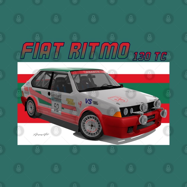 Abarth Fiat Ritmo 130 TC by PjesusArt