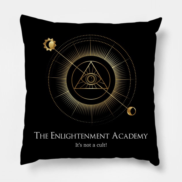 Enlightenment Academy Pillow by BucketofBolts