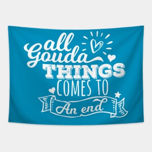 Gouda Cheese Pun Tapestry