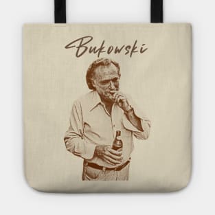 Bukowski - retro vintage sketches Tote