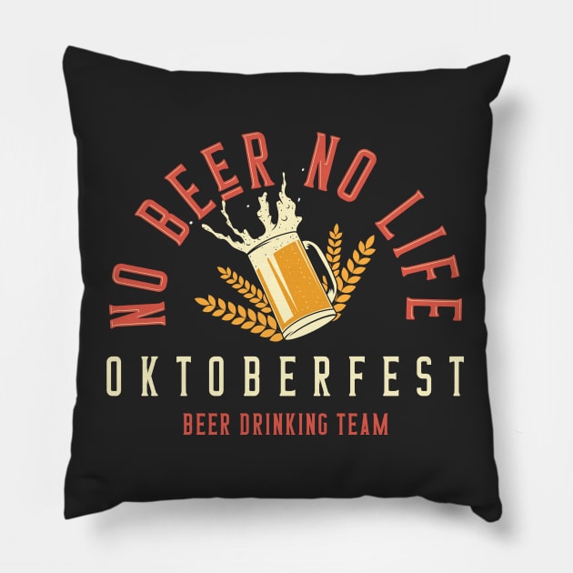 OKTOBERFEST BEER FESTIVAL 2022 Pillow by Fitastic