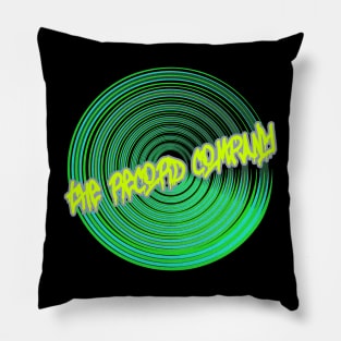 retro The Record Company Pillow