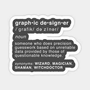 Definition of a Graphic Designer Magnet