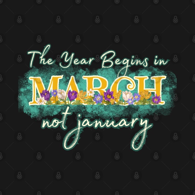 The year begins in March not January by Kikapu creations