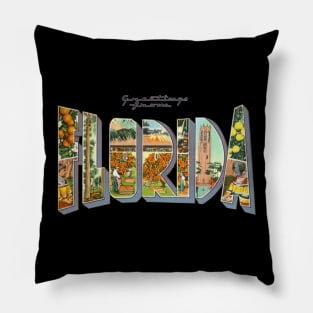 Greetings from Florida Pillow