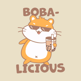 Bobalicious Hamster_Brown T-Shirt