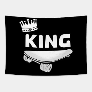 Skateboard King Tapestry