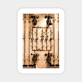 Vintage Switch Board Magnet