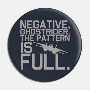 Top Gun Ghostrider Pin