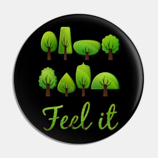 Nature wild tree design Pin