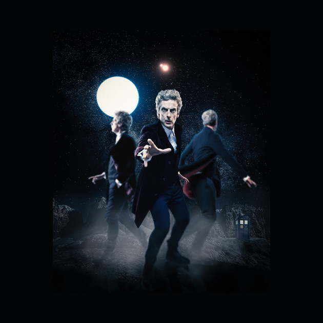 Twelfth Doctor "Triple" - Doctor Who - Phone Case