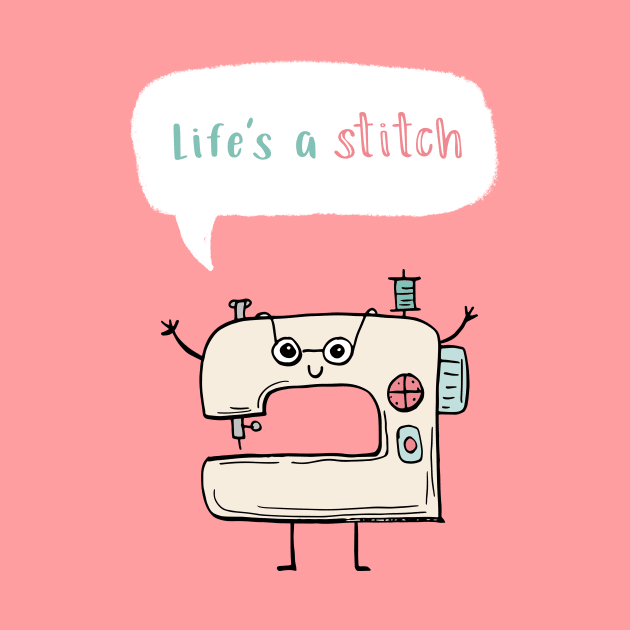 Life's a Stitch by SWON Design