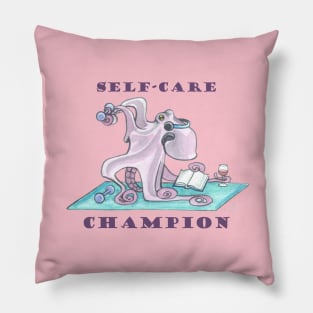 Self-Care Champion Pillow