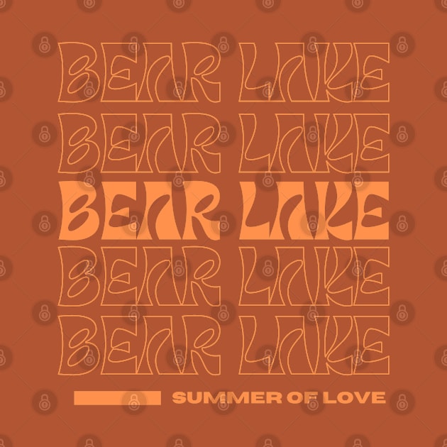 Bear Lake Utah Summer of Love Retro Vibe by MalibuSun