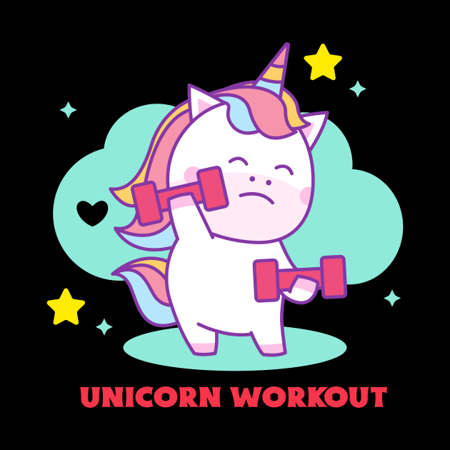 Unicorn Workout | Cute Baby by KidsKingdom